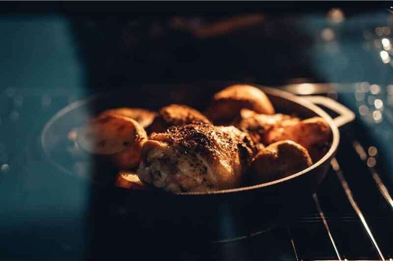 Oven baked chicken