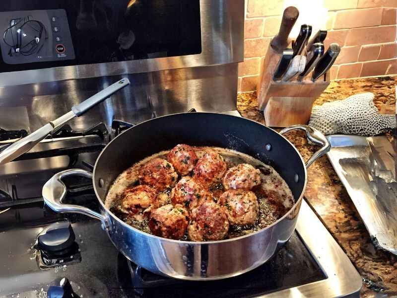 Gluten-Free Meatball Cooking 