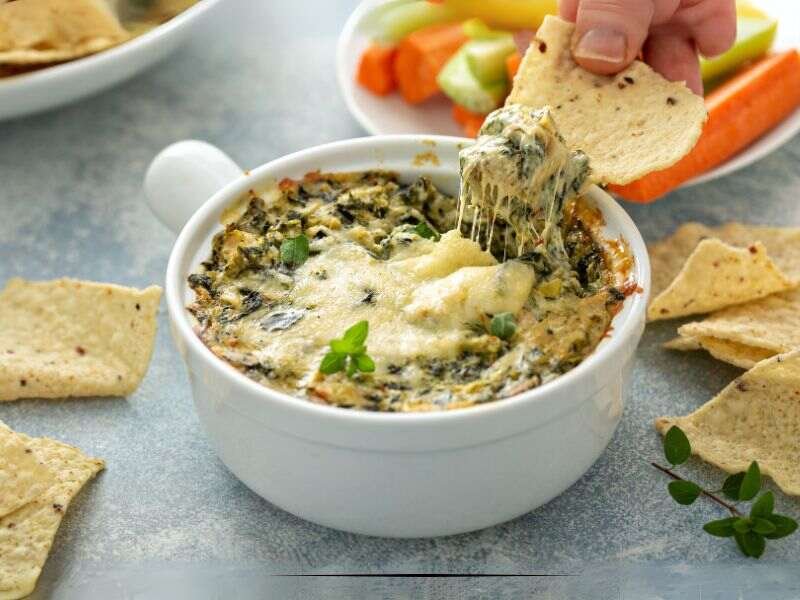 Gluten-Free Spinach Artichoke Dip