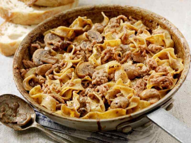 Beef Stroganoff