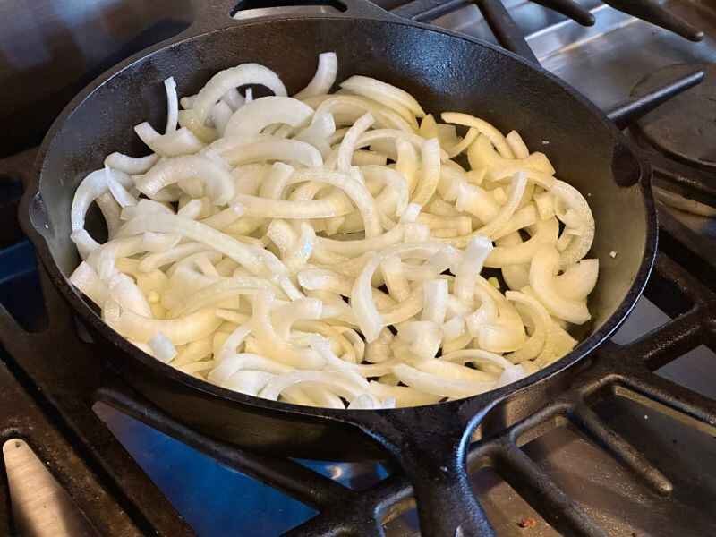 Caramelizing Onions