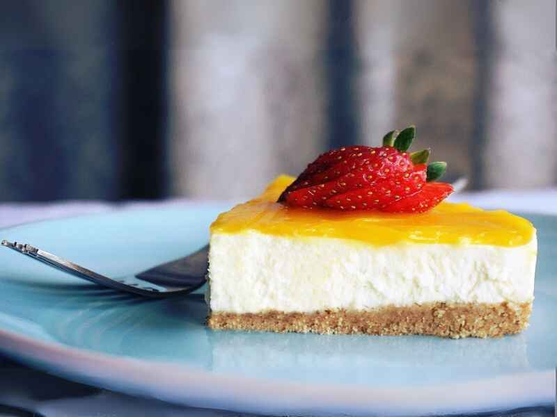 A New York cheesecake