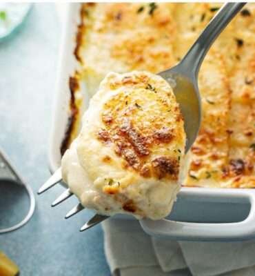 Crockpot cheesy potatoes recipe