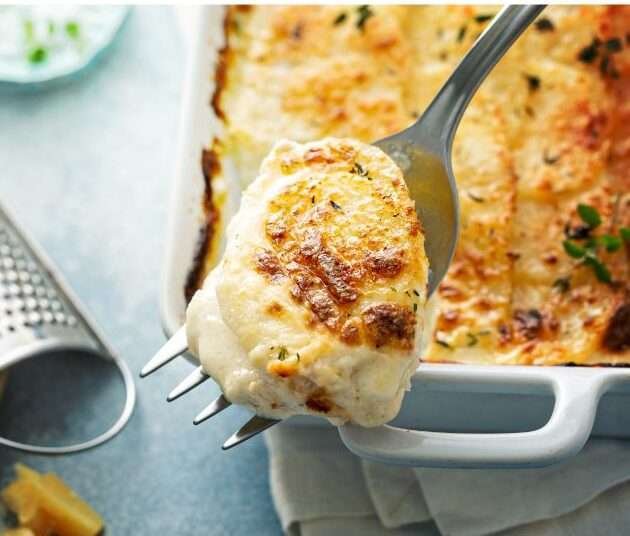 Crockpot cheesy potatoes recipe