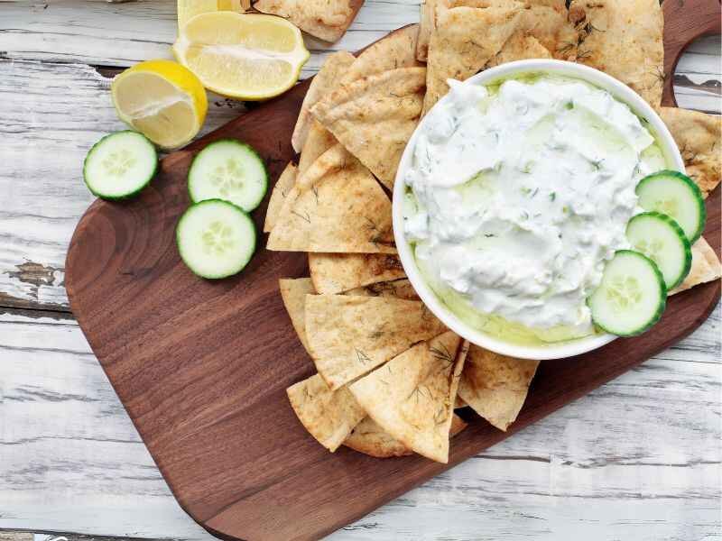 Gluten-Free Greek Yogurt Tzatziki Dip