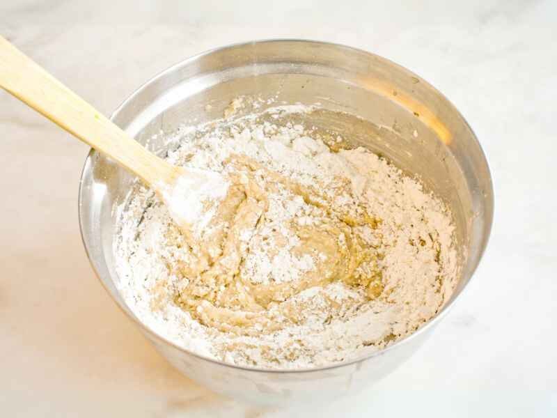 Almond Flour Mixed with Various Ingredients