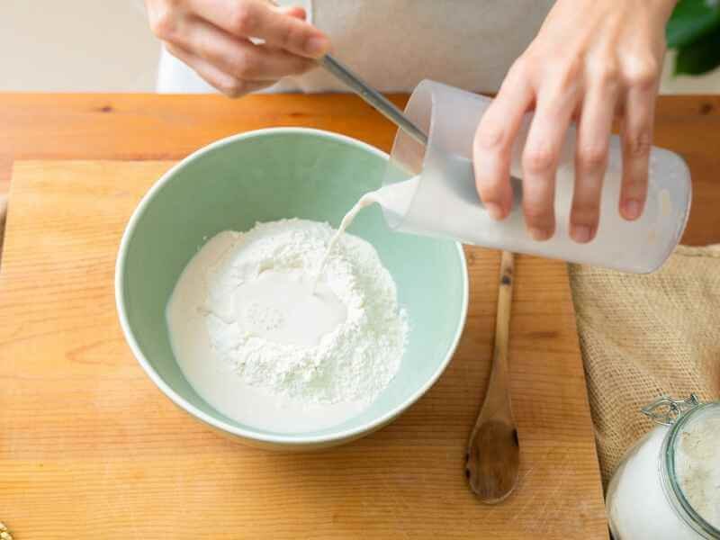 Making the Biscuit Dough