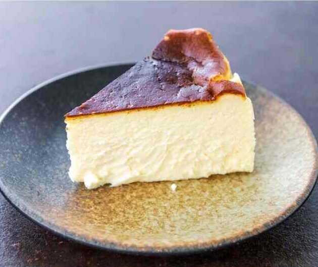 Loaf Pan Basque Cheesecake