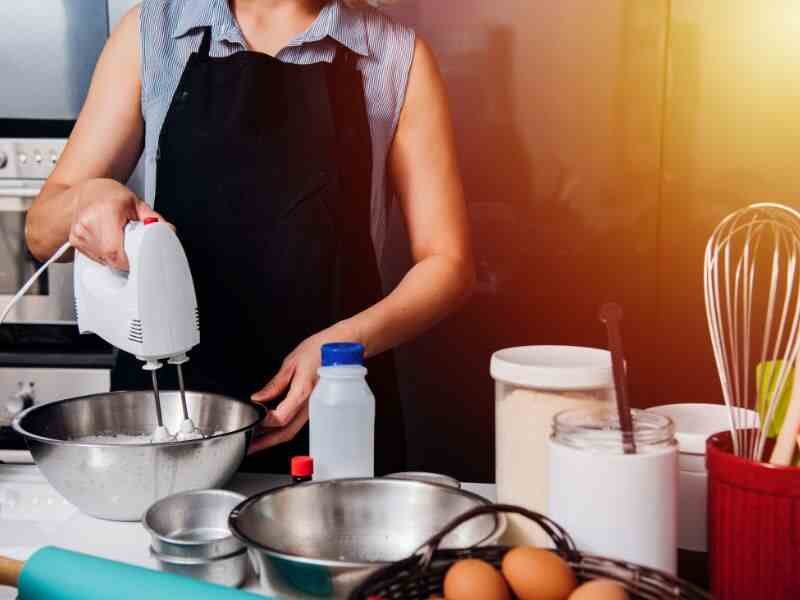 Preparing the Cake Batter