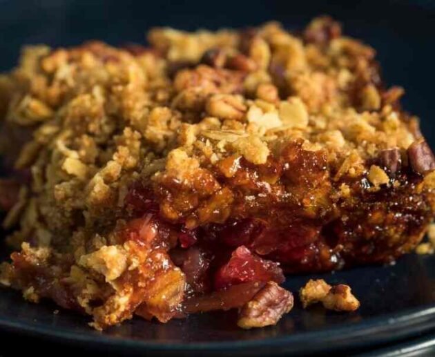 Apple Cranberry Dump Cake