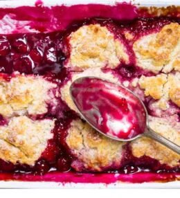 Cherry Cobbler With Cake Mix