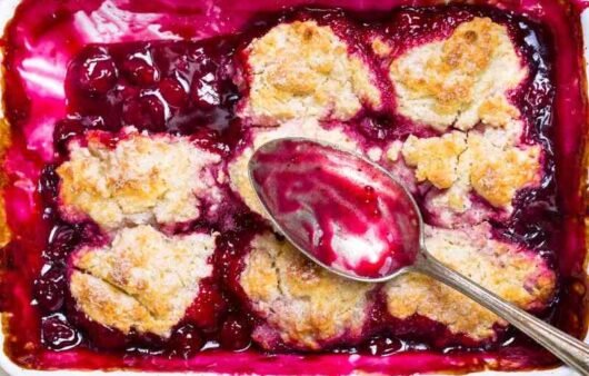 Cherry Cobbler With Cake Mix