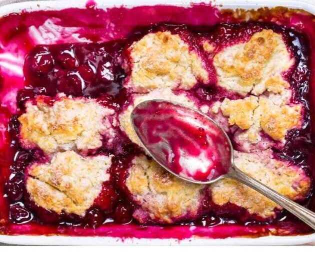 Cherry Cobbler With Cake Mix