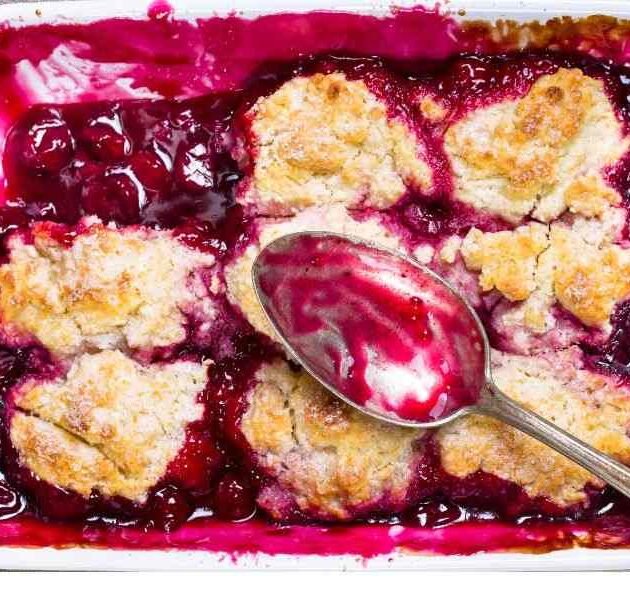 Cherry Cobbler With Cake Mix