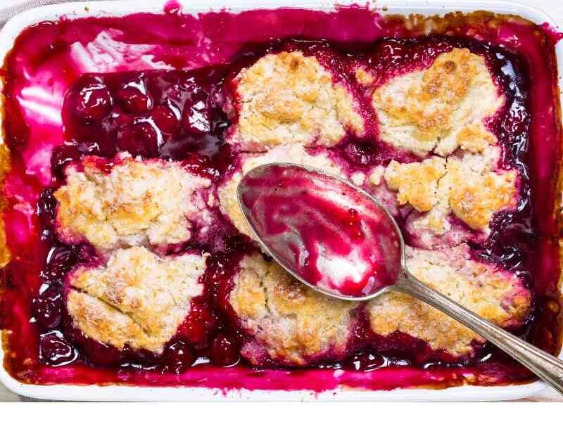 Cherry Cobbler With Cake Mix