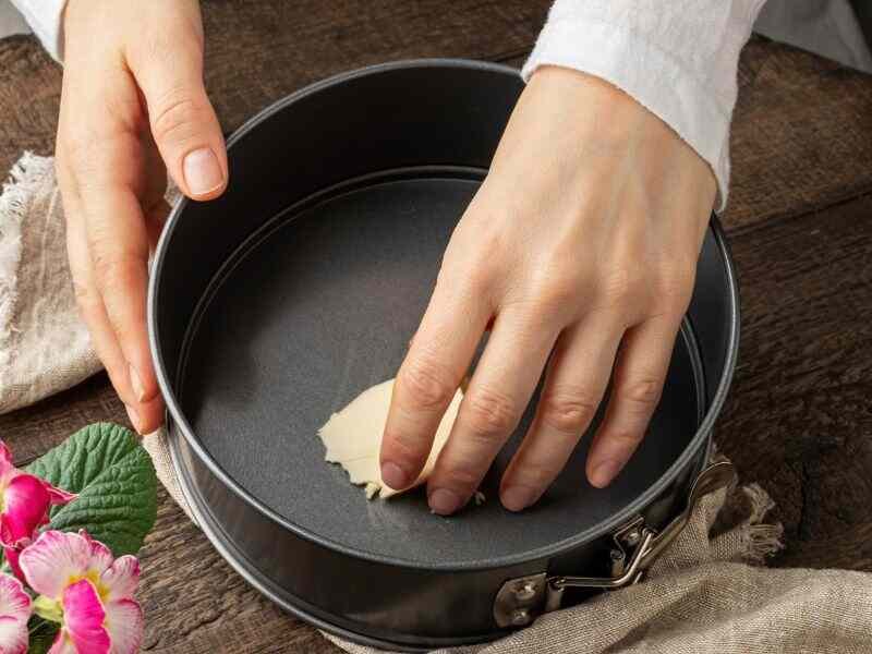 Grease your loaf pan