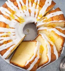 Pineapple Cream Cheese Pound Cake