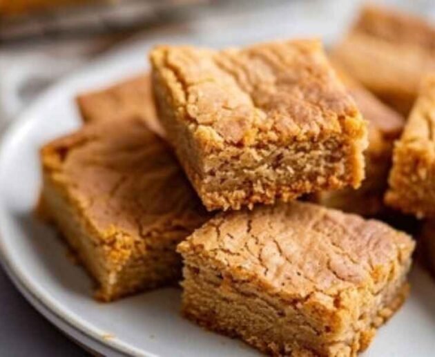 Butterscotch brownies recipe