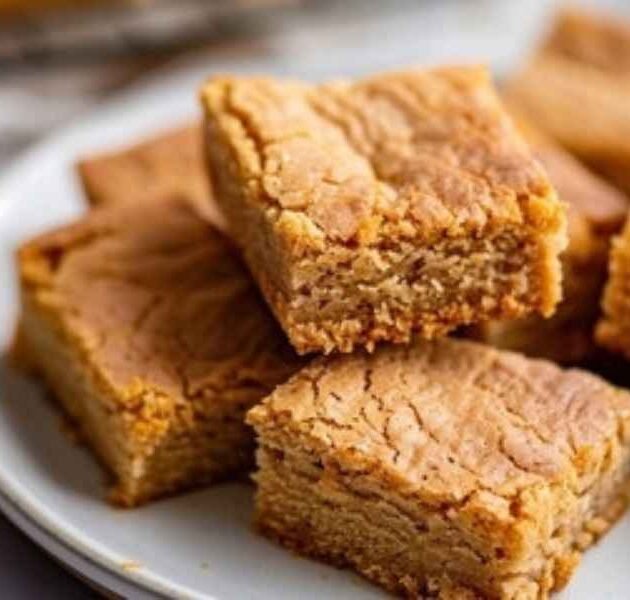 Butterscotch brownies recipe