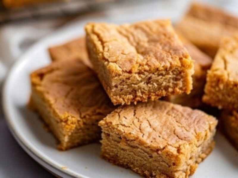 Butterscotch brownies recipe