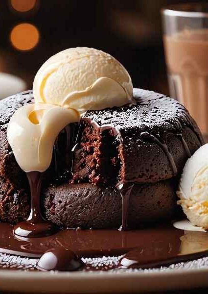 Chocolate Eruption Cake