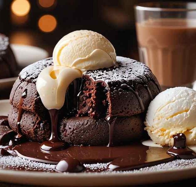 Chocolate Eruption Cake
