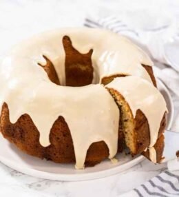 Eggnog Pound Cake