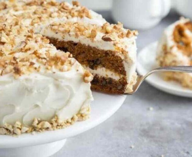 Sourdough Carrot Cake