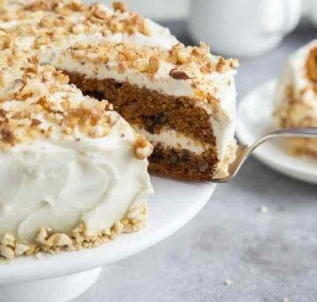 Sourdough Carrot Cake