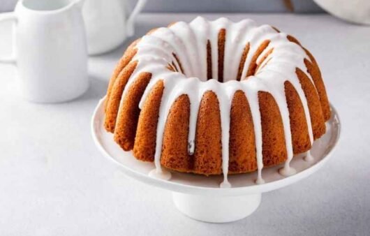 Vanilla Glaze Pound Cake