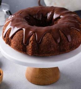 Chocolate Cream Cheese Pound Cake