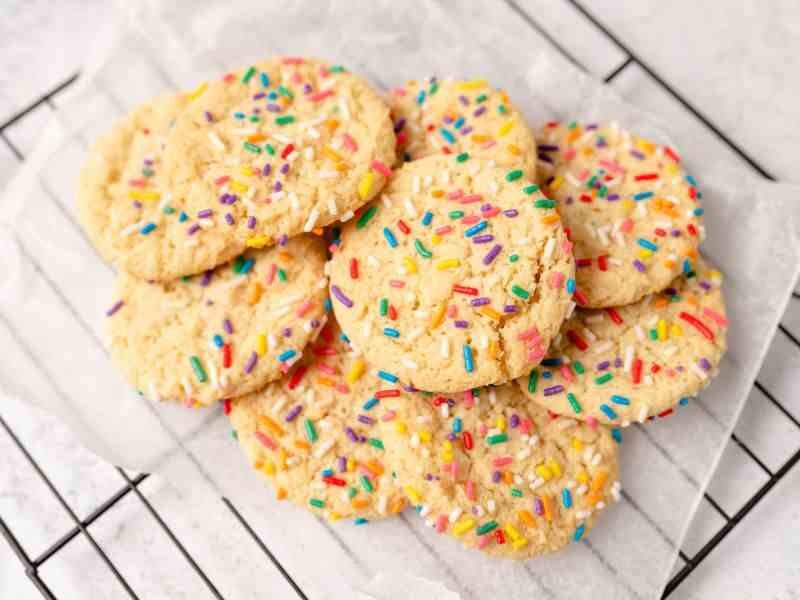 Transfer cookies to wire rack.