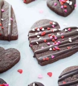 Chocolate Heart Cookies