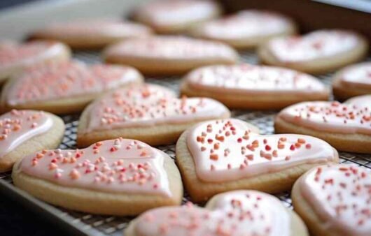 valentine sugar cookies​