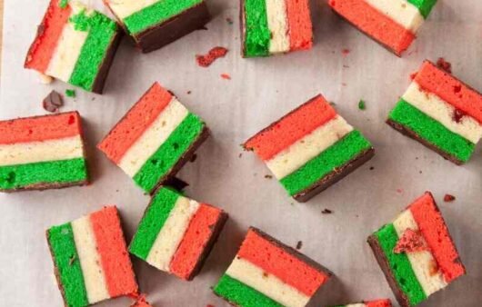 Gluten-Free Rainbow Cookies