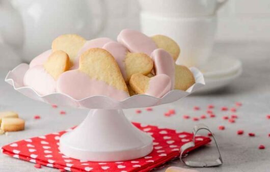 Valentine Shortbread Cookies