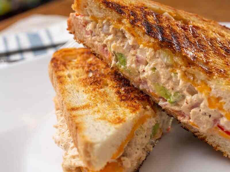 Chicken Salad Melt Sandwich