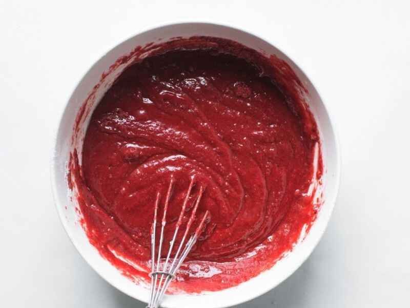 Red Velvet cake batter