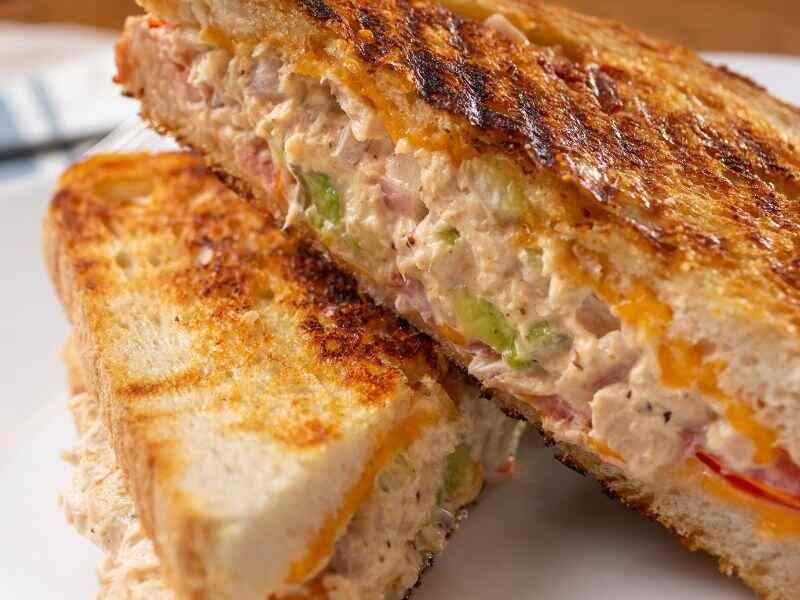 Serve Chicken Salad Melt Sandwich