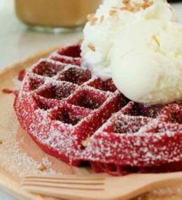 Red Velvet Waffles Recipe