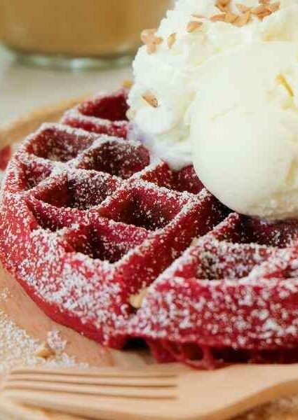 Red Velvet Waffles Recipe