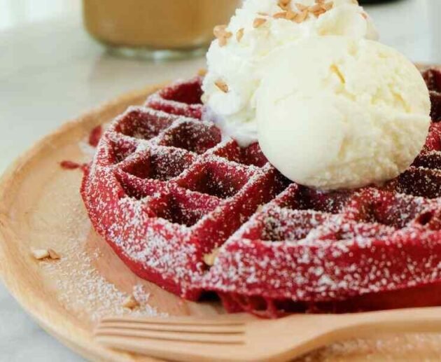 Red Velvet Waffles Recipe