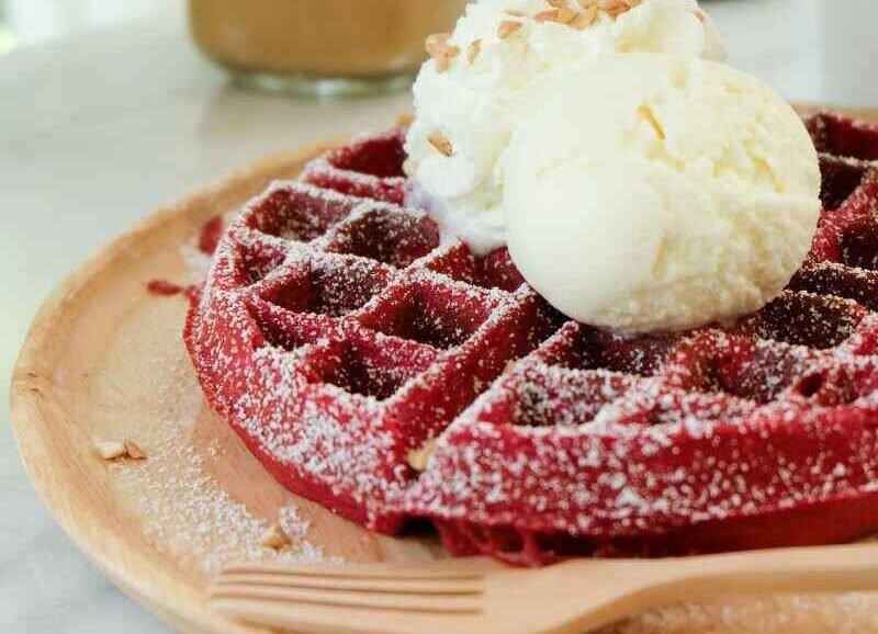 Red Velvet Waffles Recipe