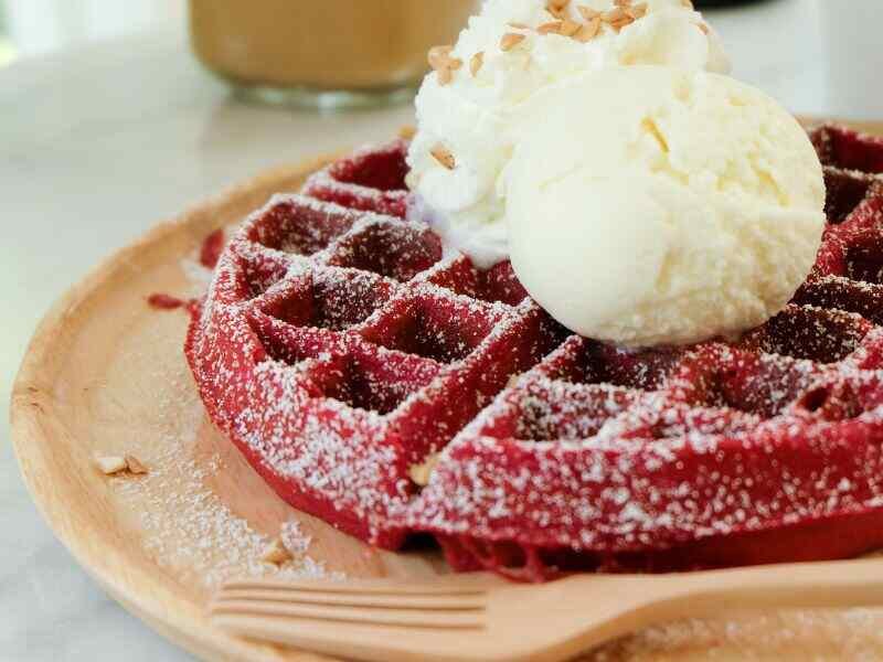 Red Velvet Waffles Recipe