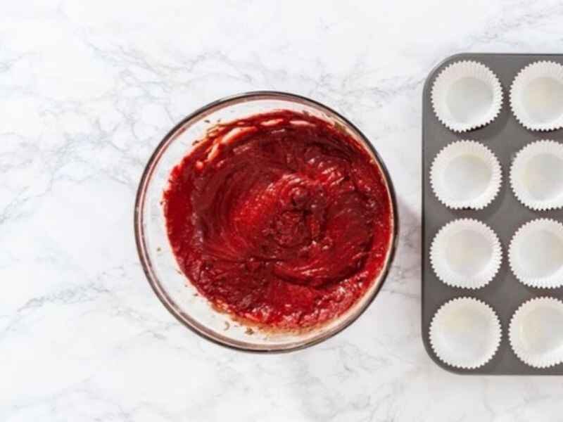 Gluten-Free Red Velvet Cupcakes batter