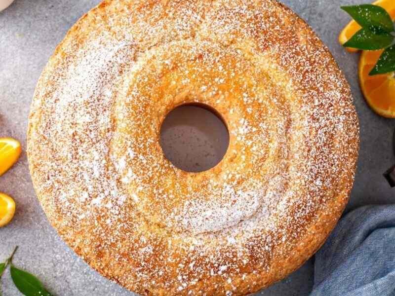 Dust with powdered sugar