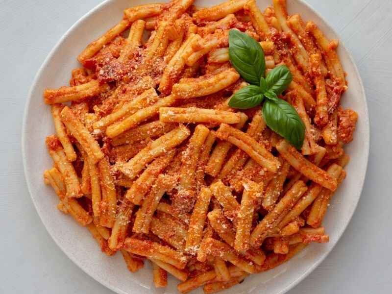 Serve Casarecce Pasta
