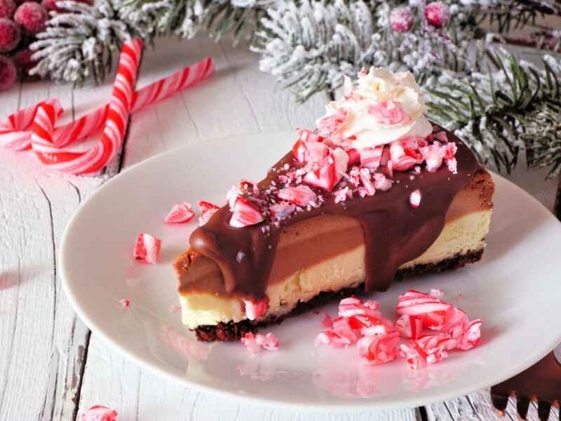 Chocolate Peppermint Cheesecake