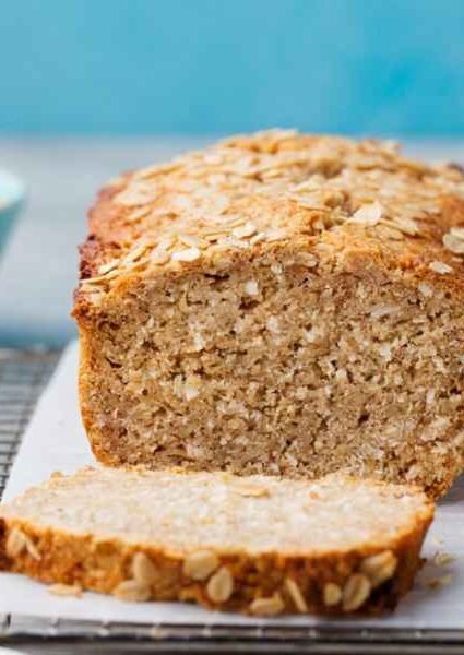 Oat Flour Banana Bread