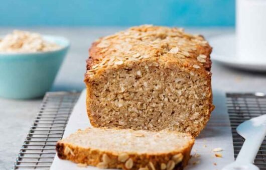 Oat Flour Banana Bread